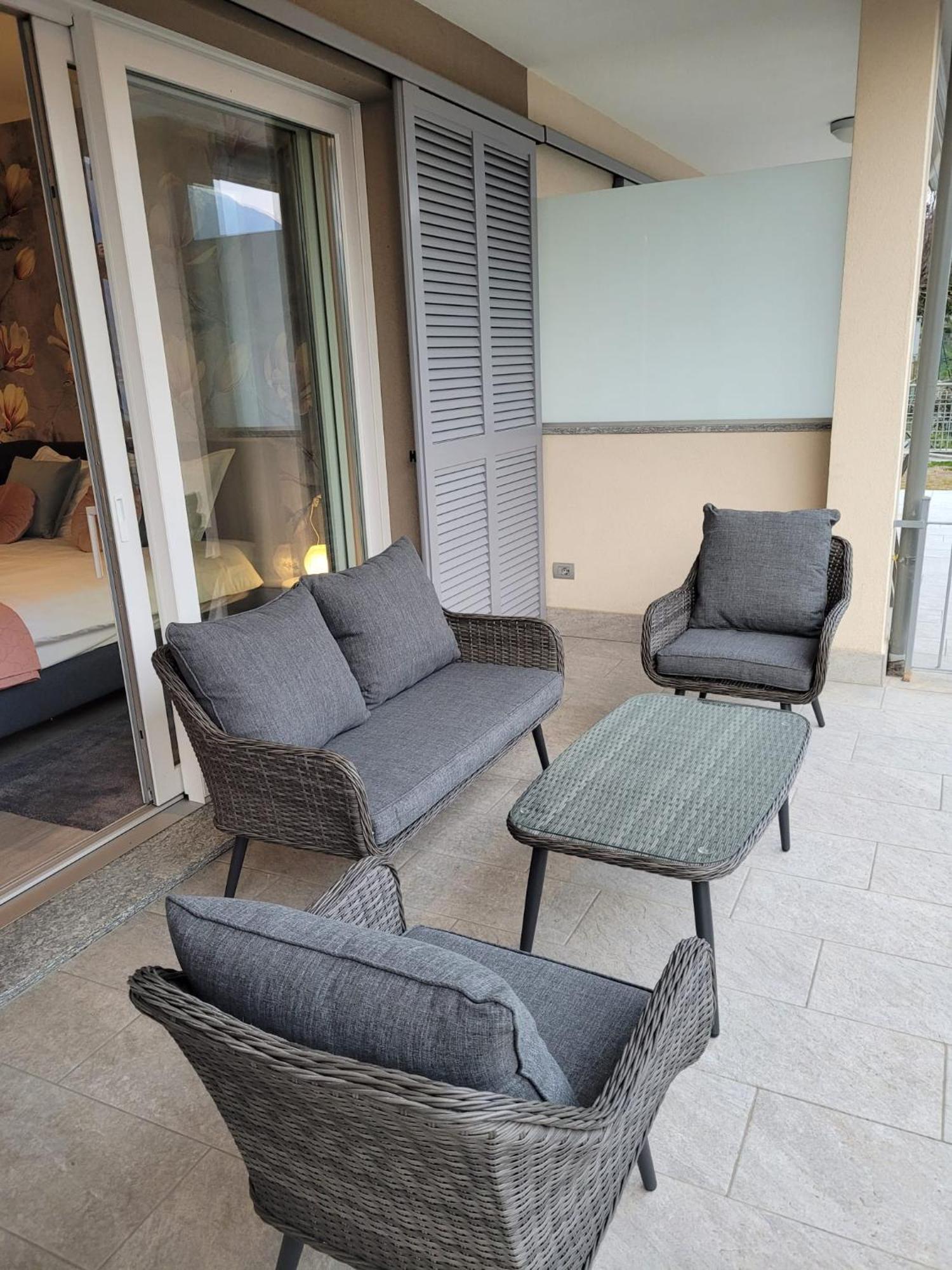 Lago-Apartment Midy, Sfeervol, Zwembad, Airco Domaso Εξωτερικό φωτογραφία